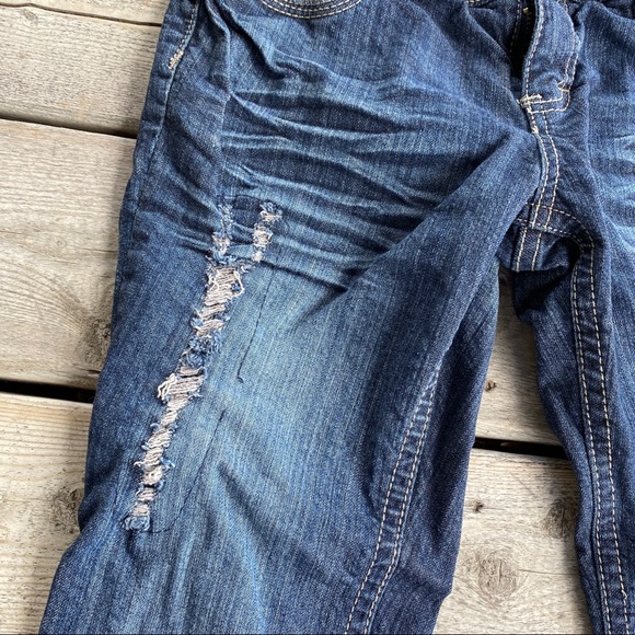 Candy Couture Denim Capris - Picture 2 of 6